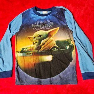Star Wars "Yoda" Pajama Top - Boys Size L (10/12)